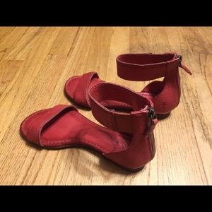 Frye Shoes - Frye Carson Ankle Zip Sandal Frye Shoes - Frye Carson Ankle Zip Sandal